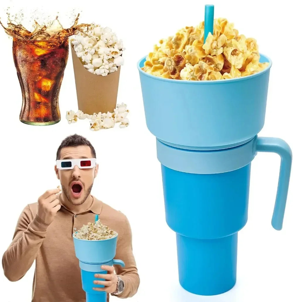 2 In 1 Snack Bowl Drink Cup