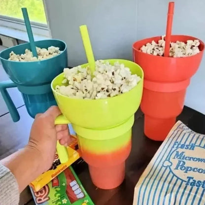 2 In 1 Snack Bowl Drink Cup