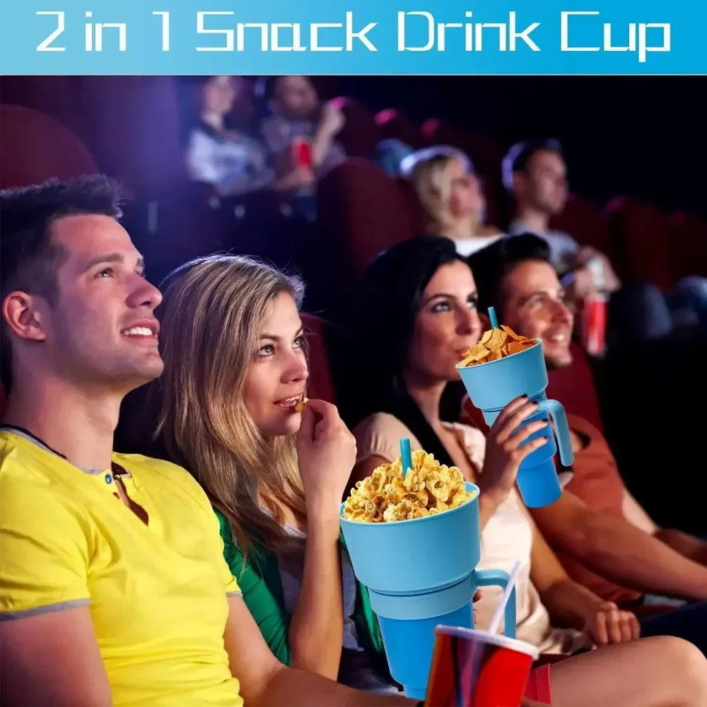 2 In 1 Snack Bowl Drink Cup